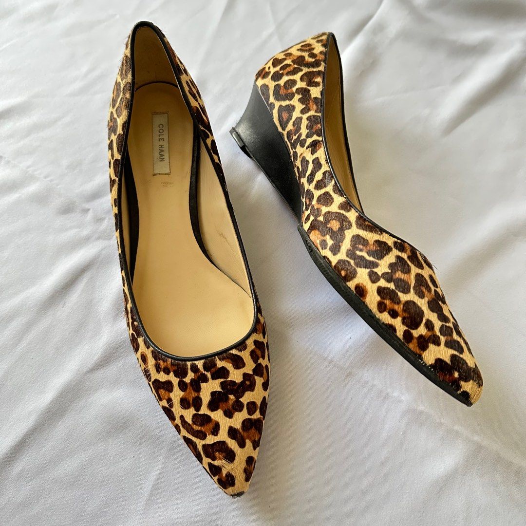 Cole Haan Leopard Shoes Fesyen Wanita Sepatu di Carousell