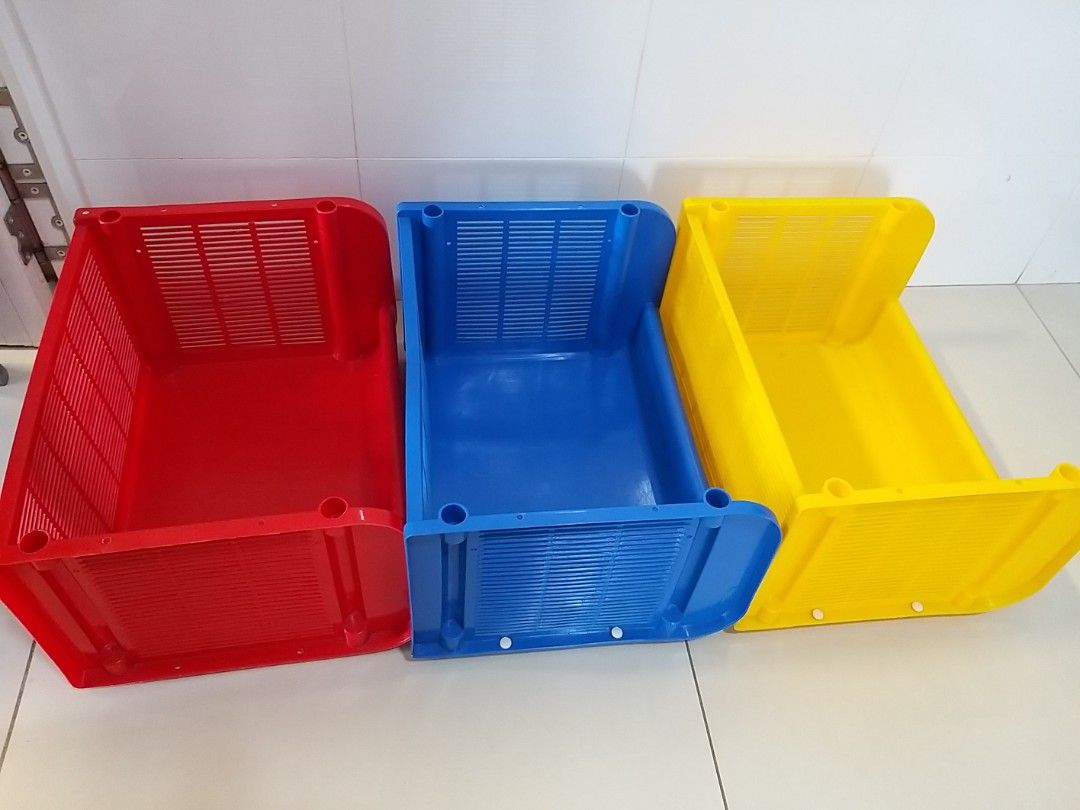 Simple Stackable Shelves Colourful stackable shelves, Furniture & Home Living, Home Improvement ...