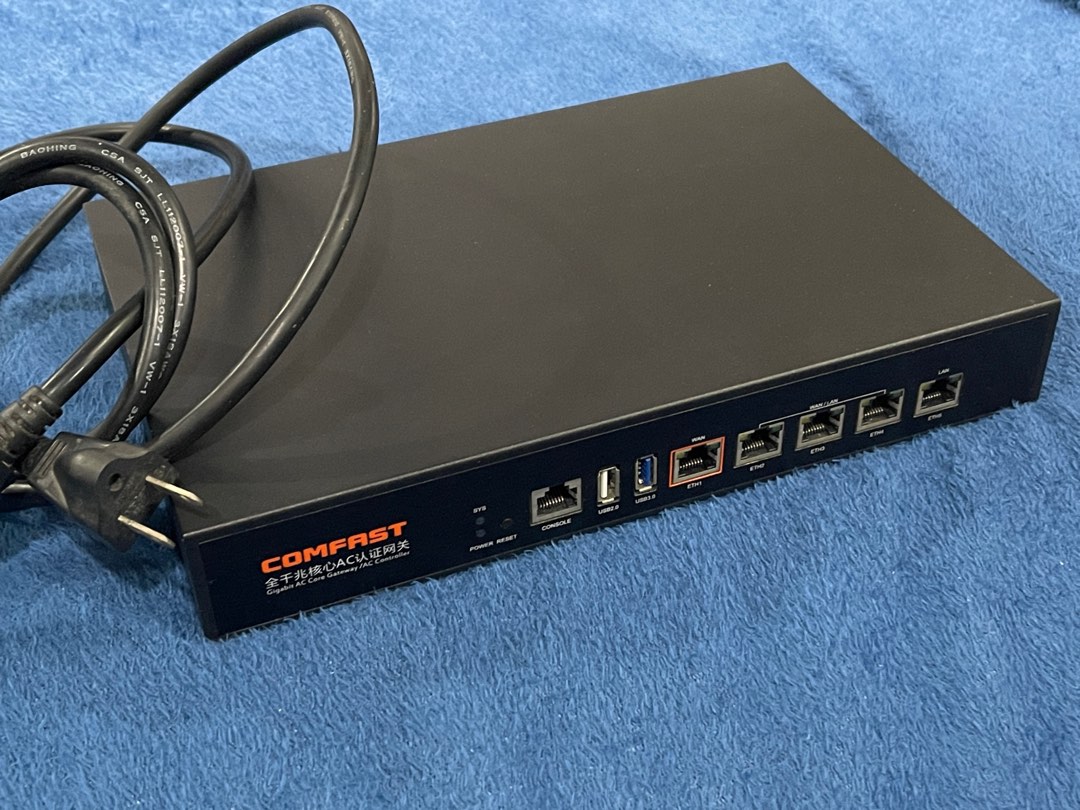 Comfast Cf Ac 100 gb gateway [FIREWALL ROUTER used], Computers & Tech ...