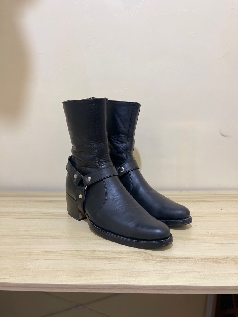 Custom Made Pig Skin Harness Boots (detachable harness) - SLP Wyatt ...