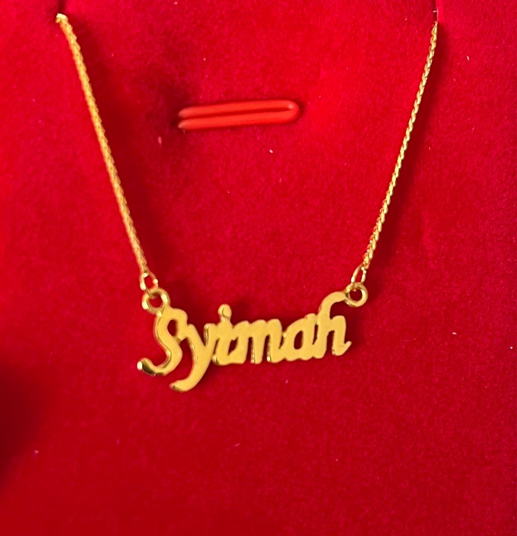Custom name necklace Women s Fashion Jewelry Organisers