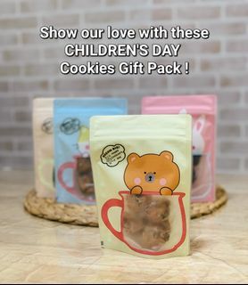 Cute Children's Day Cookies Pack 🎁