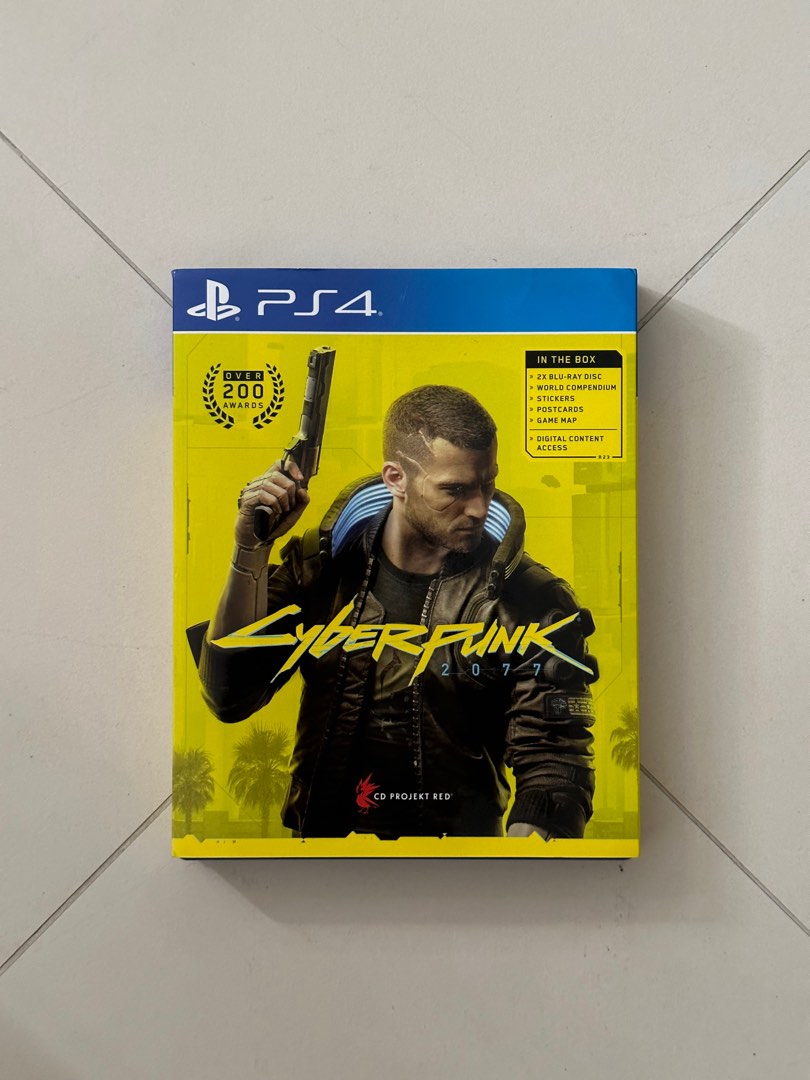 Cyberpunk 2077 Physical Edition Comes with Two Blu-ray Discs on PS4
