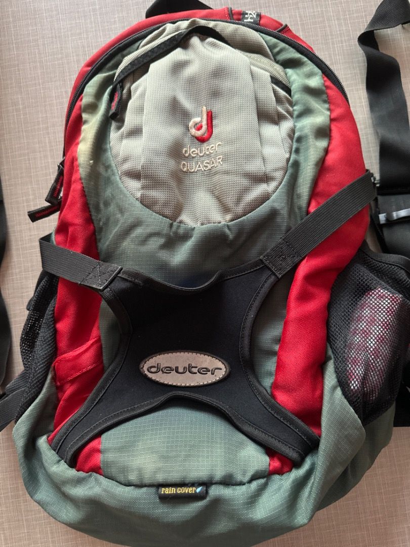 Deuter back support backpack, Men's Fashion, Bags, Backpacks on Carousell