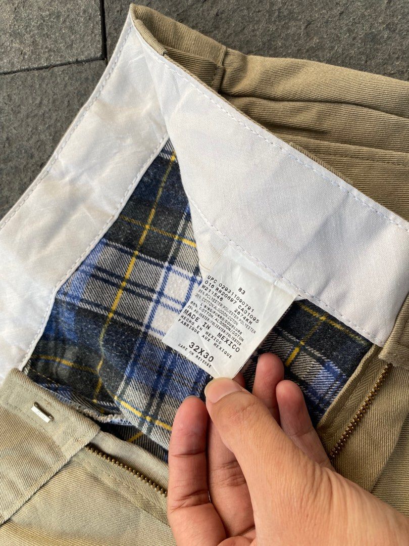 Dickies 2874 Khakis Flannel Lined Longpants