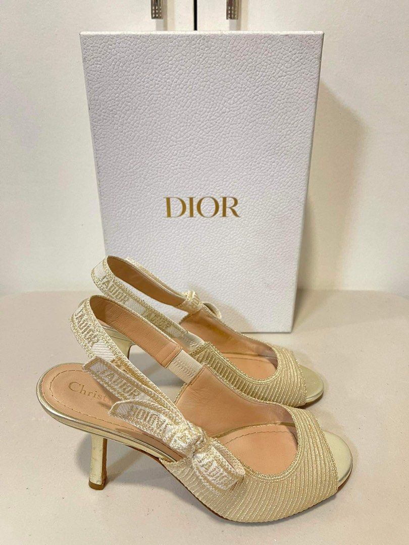 slingback dior heels