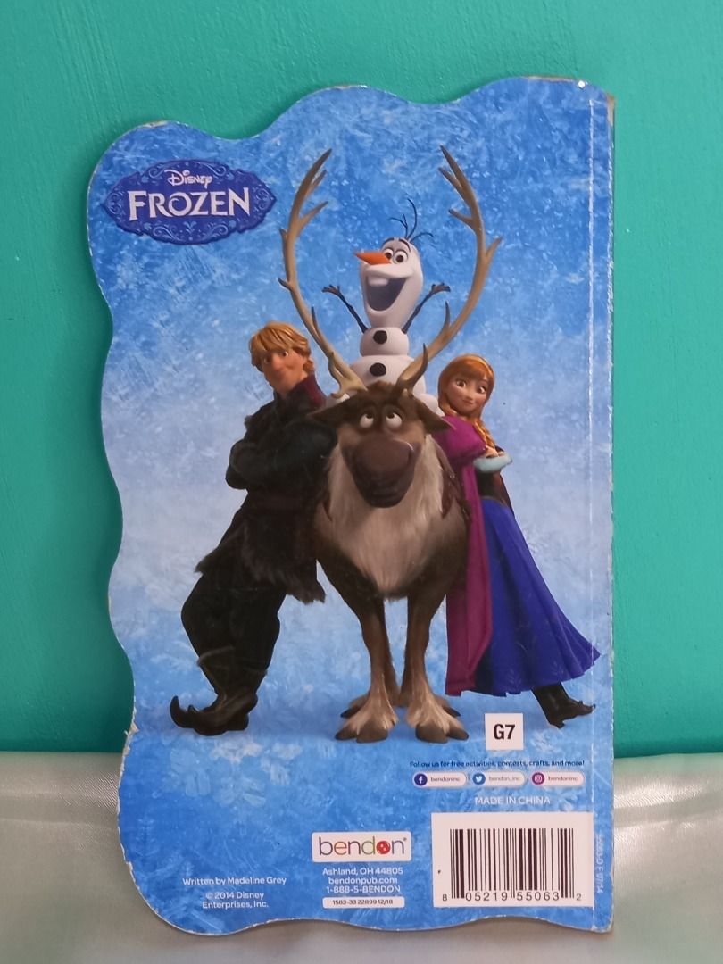 Disney Frozen Warm Hugs Board Book, Hobbies & Toys, Books & Magazines ...