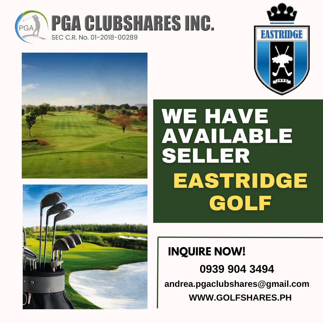 EASTRIDGE GOLF AND COUNTRY CLUB - PGA, Sports Equipment, Sports & Games ...