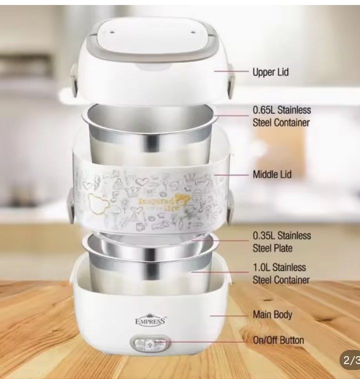 Empress Electric Lunch Box, TV & Home Appliances, Kitchen Appliances