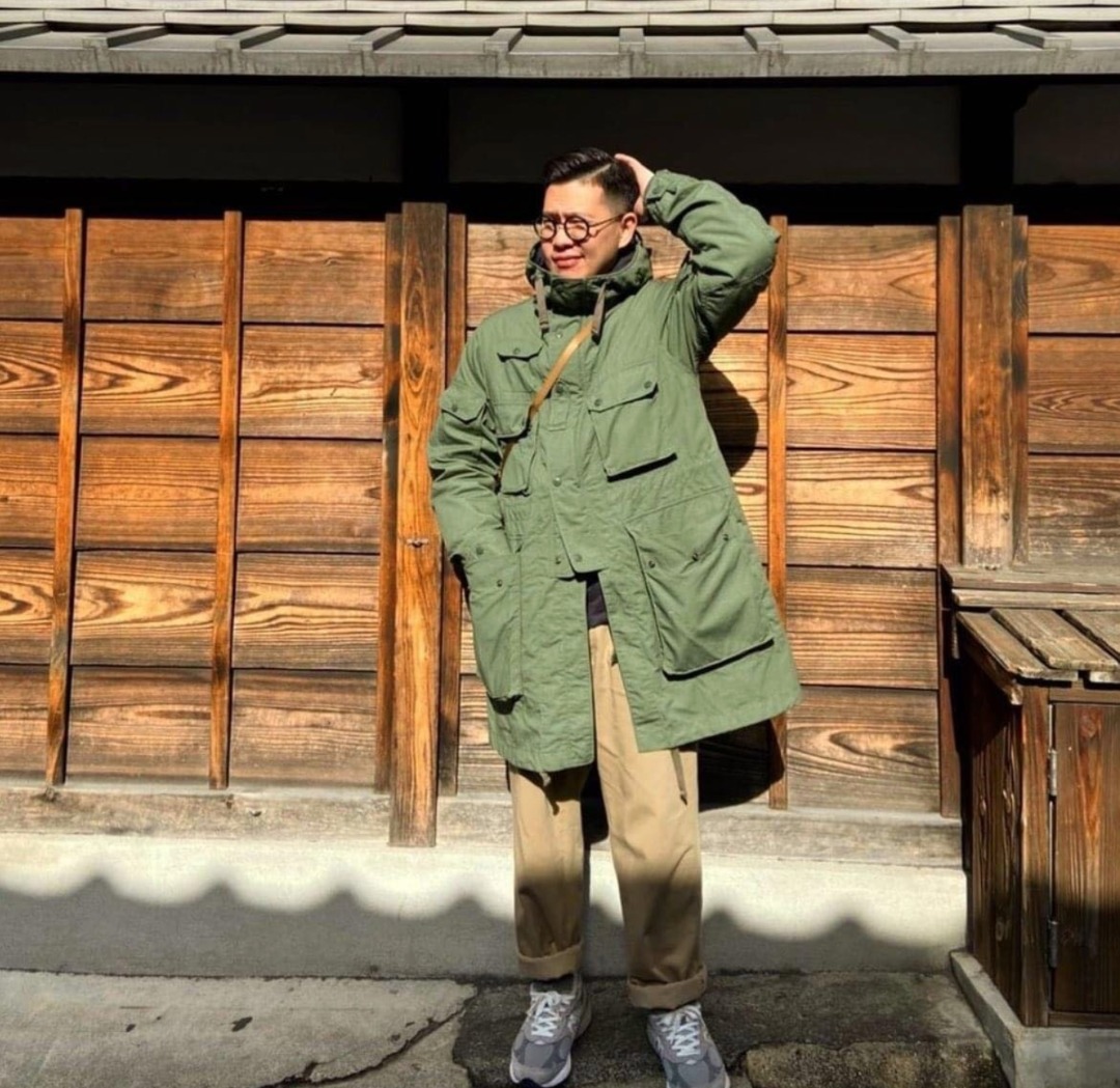 ENGINEERED GARMENTS × BEAMS PLUS / 限定款ECWCS 橄欖綠S號, 他的時尚