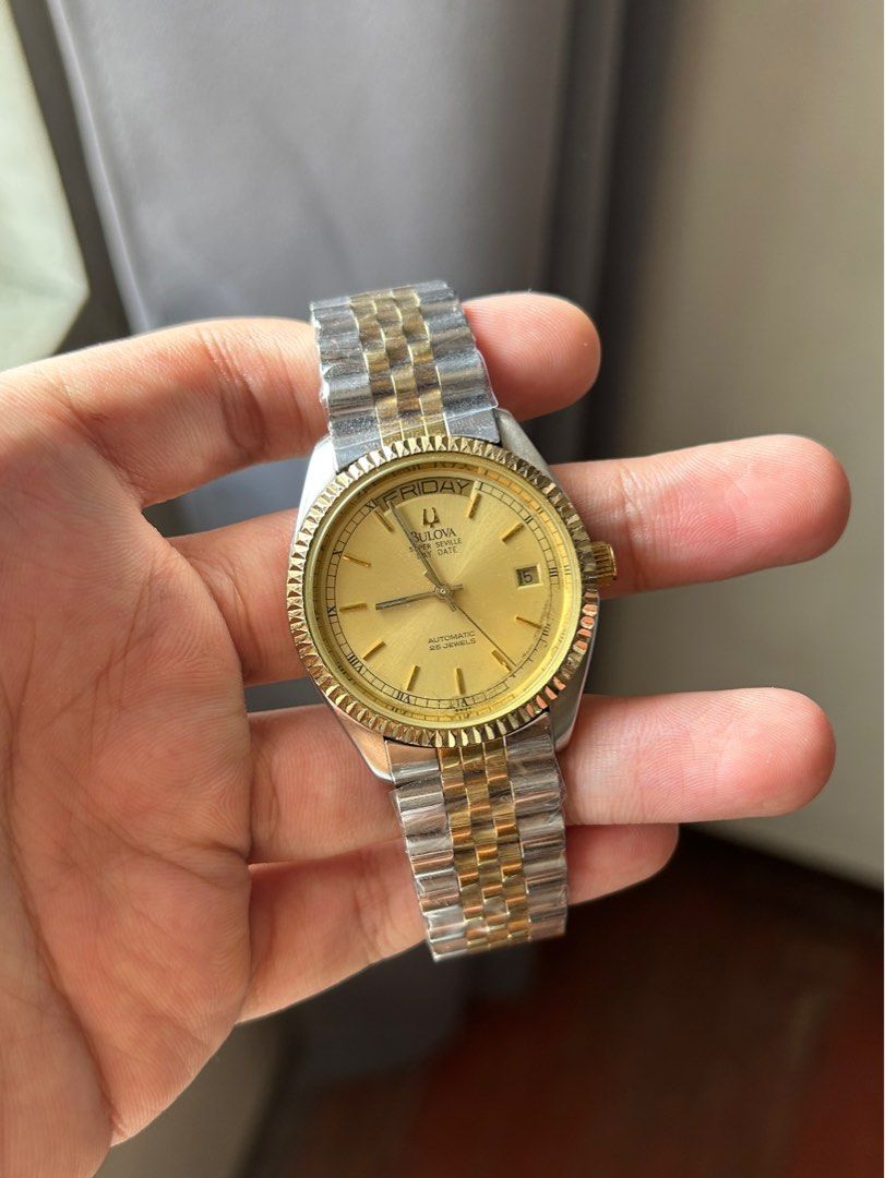 Bulova store fluted bezel