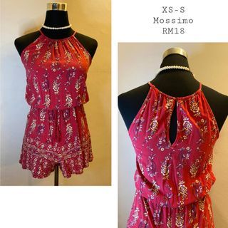 Floral romper (mossimo)