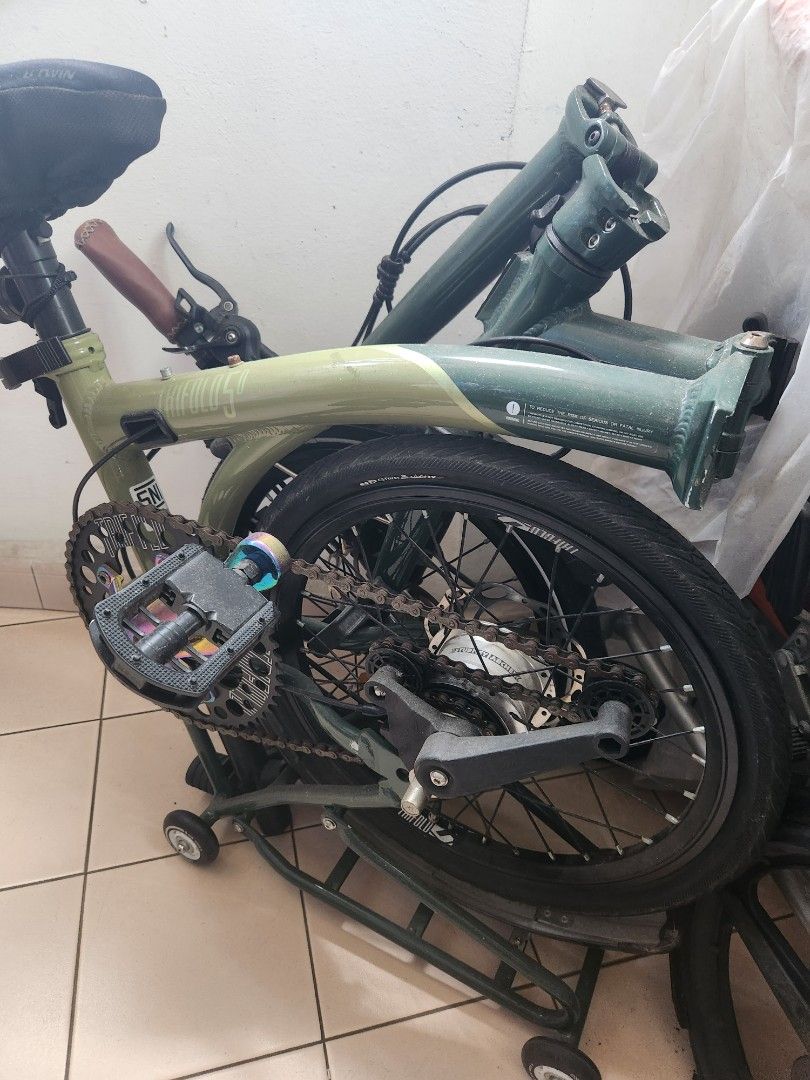 foldable Bike United Trifold 5D Sports Equipment Bicycles