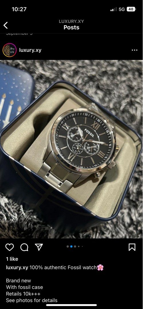 Fossil watches for men under 2025 10000