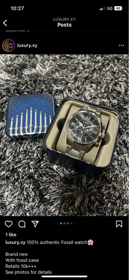 Fossil Watch Men Men s Fashion Watches Accessories Watches on