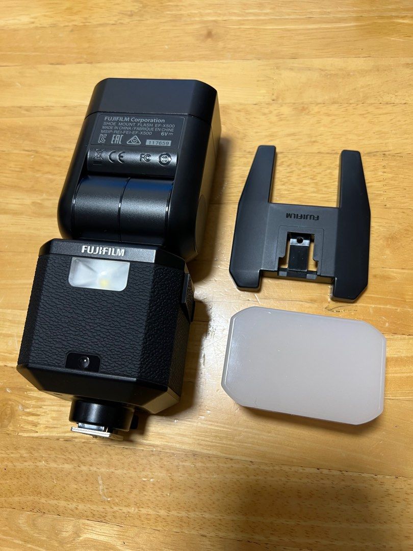 Fujifilm EF-X500 & Battery pack EF-BP1, 攝影器材, 攝影配件, 閃光燈