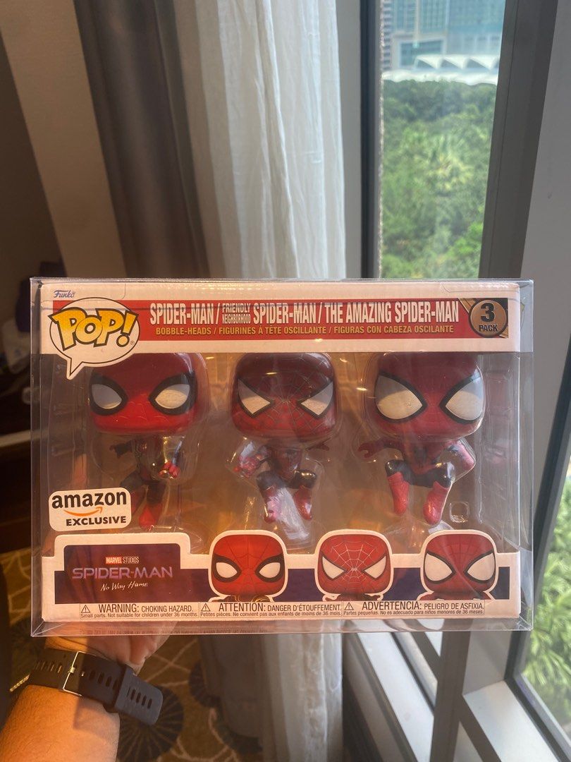 Funko Pop! Marvel Studios Spider-Man No Way Home  Exclusive 3-Pack