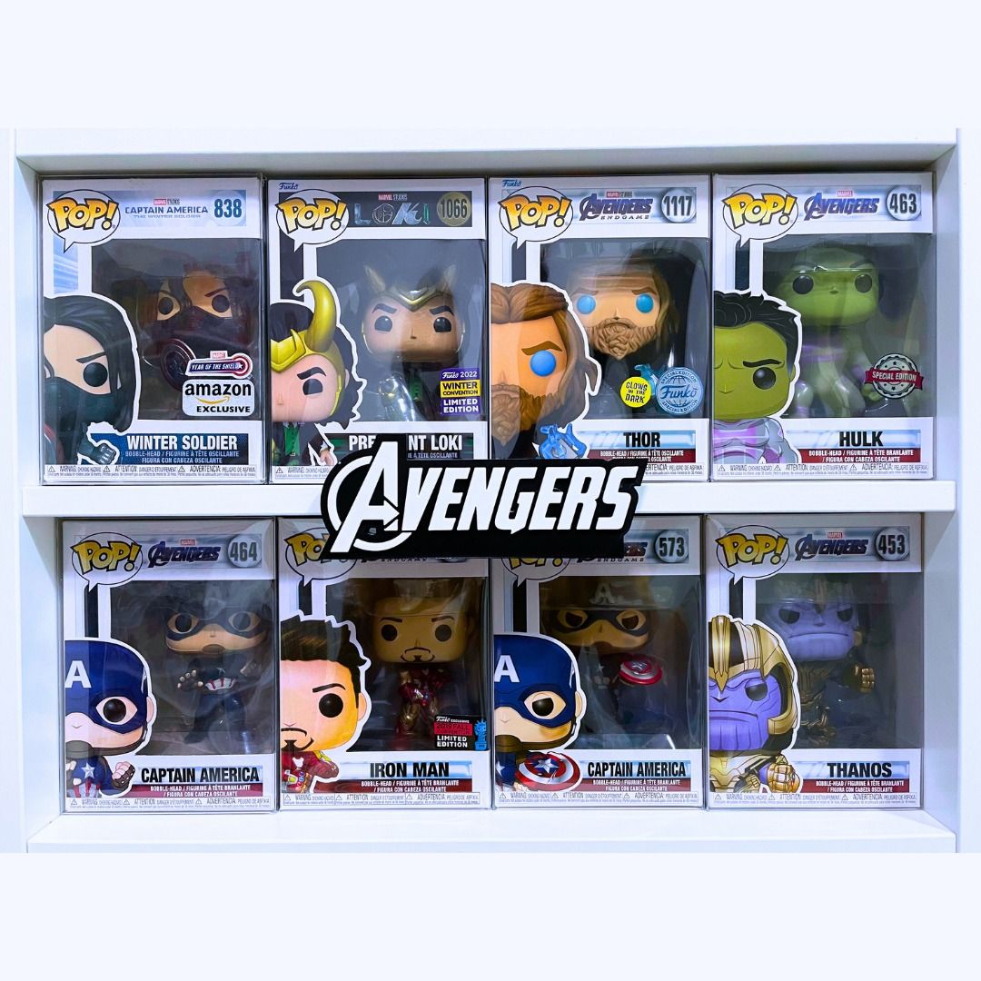 FUNKO POP MARVEL ENDGAME WINTER SOLDIER PRESIDENT LOKI THOR