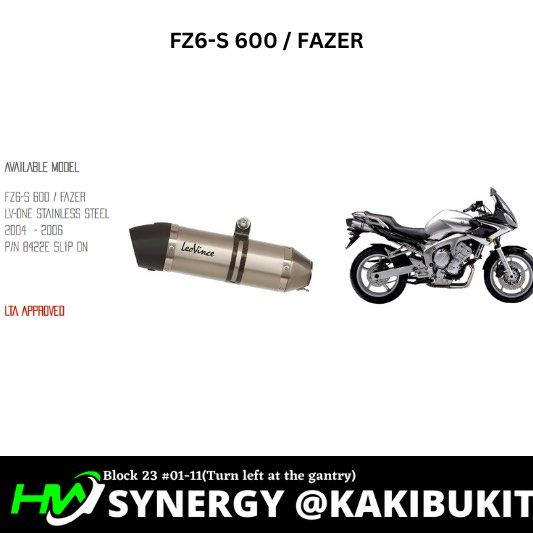 Yamaha FZ6 Fazer '09-'13 Accessories