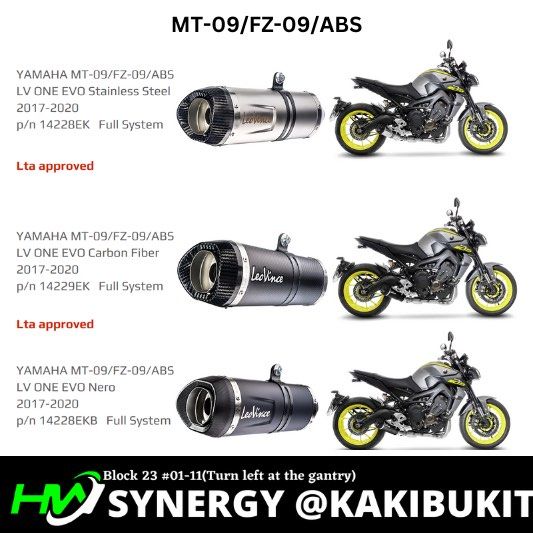 LV ONE EVO CARBON FIBER for Yamaha Xsr 125 2021 - 2023