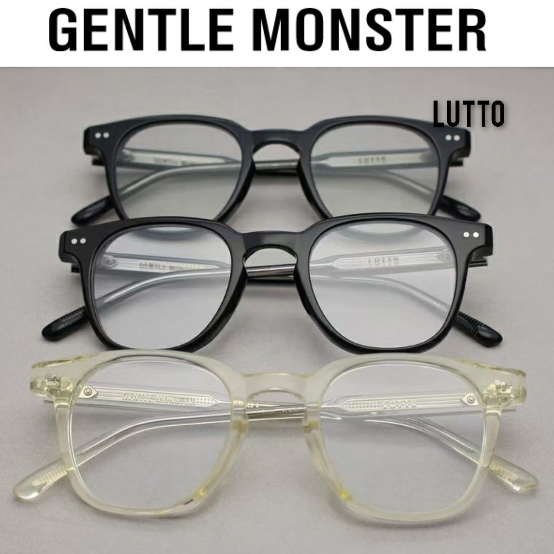 Gentle monster kubo lutto ata glasses 眼鏡, 名牌, 飾物及配件