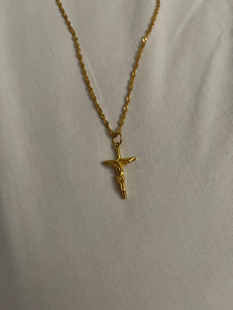 God cross clearance necklace
