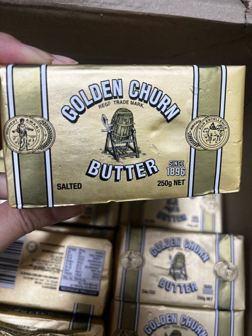 Golden Churn Salted Butter (250g), Food & Drinks, Chilled & Frozen Food