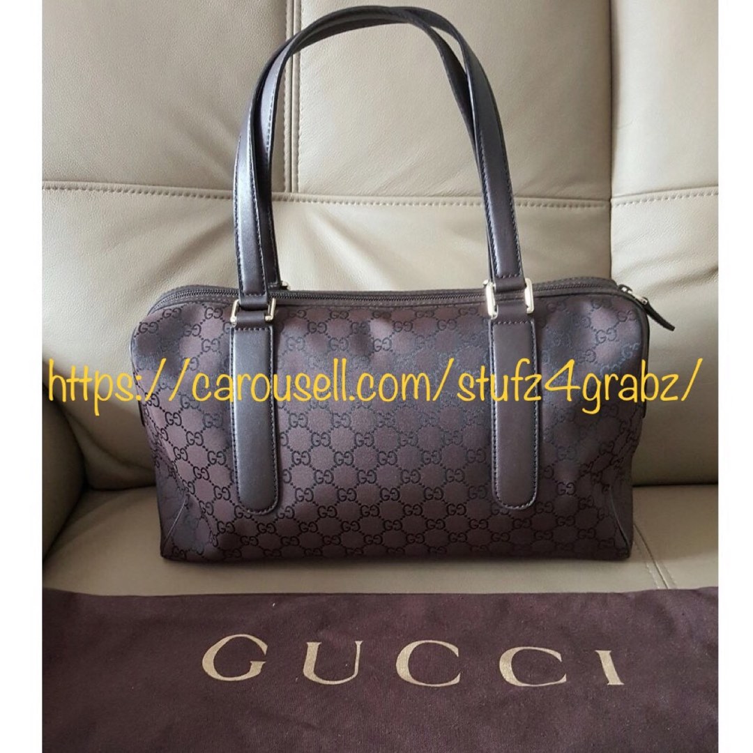 Gucci Boston Bag, Luxury, Bags & Wallets on Carousell