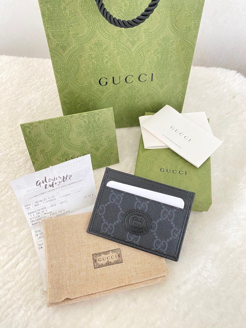 Gucci bag hotsell authenticity card