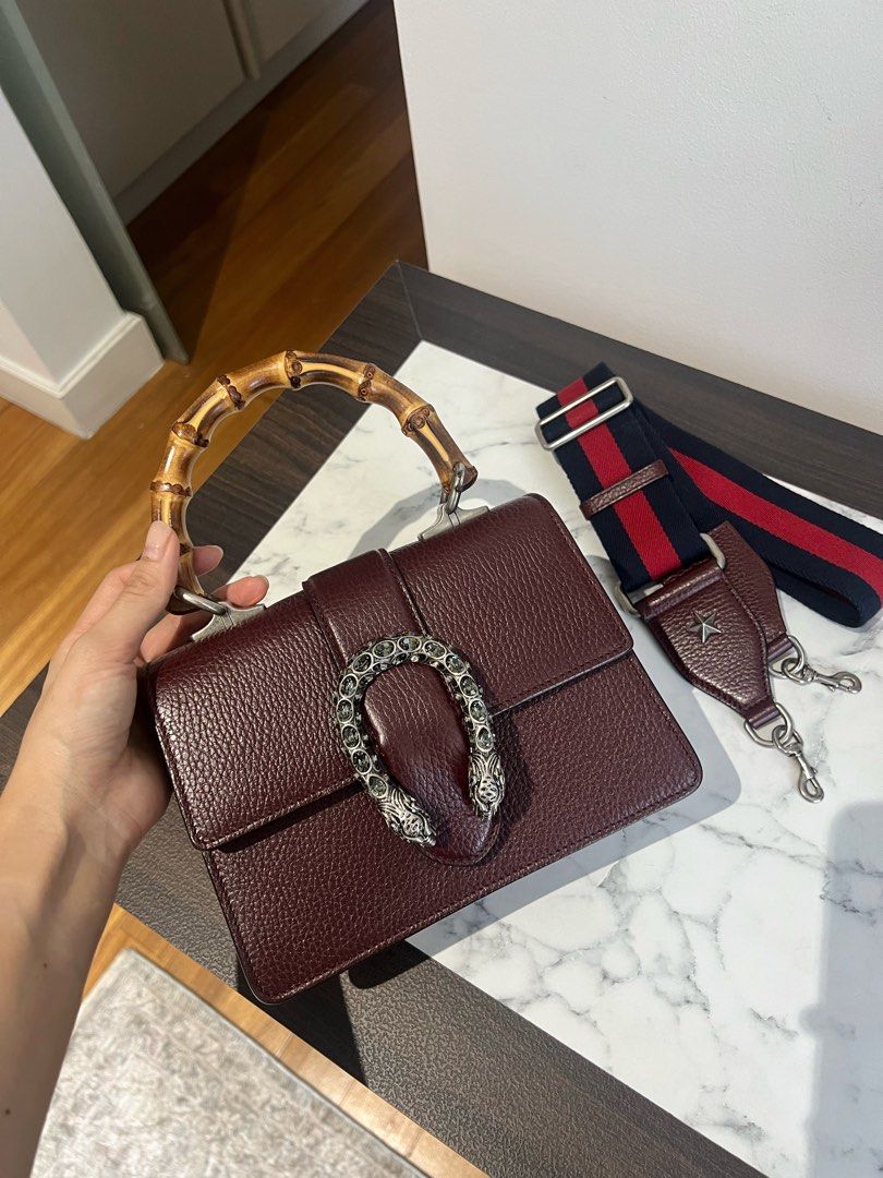GUCCI Dionysus Mini Bamboo Top Handle