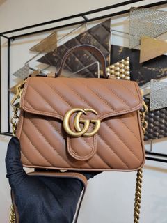 GUCCI MARMONT TOP HANDLE FROM JAPAN
