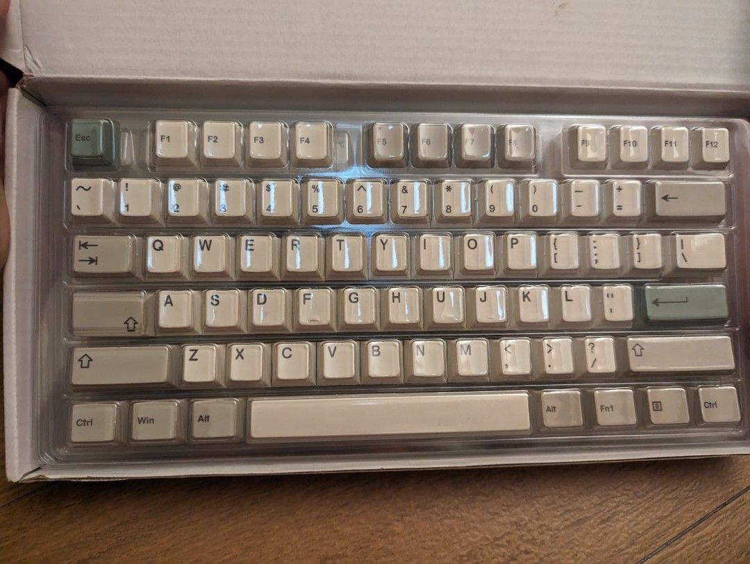 HK Gaming 9009 Retro Cherry Profile PBY Keycaps, Computers & Tech