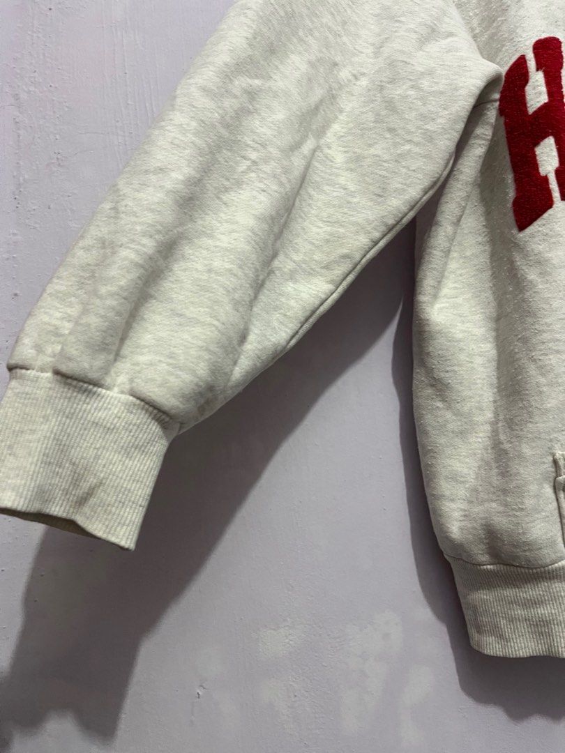 HOODIE HARVARD LIGHT GREY