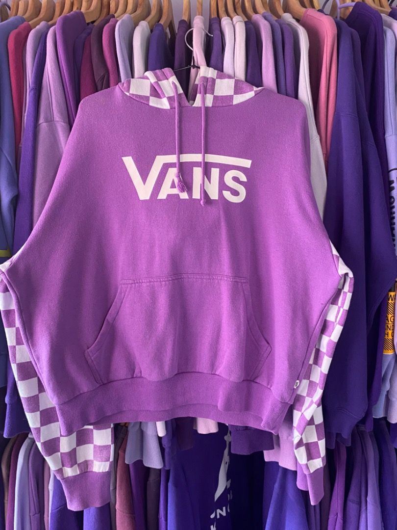 HOODIE VANS PURPLE Men s Fashion Coats Jackets and Outerwear on Carousell