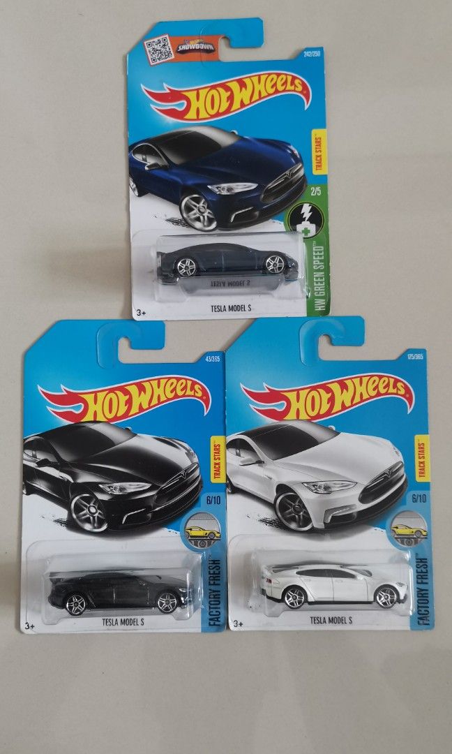 Hot Wheels Lot Tesla Model S Hobbies Toys Toys Games on