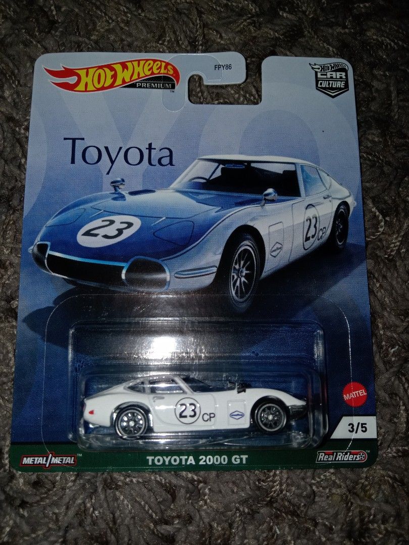 Hot Wheels Toyota 2000 gt, Hobbies & Toys, Toys & Games on Carousell