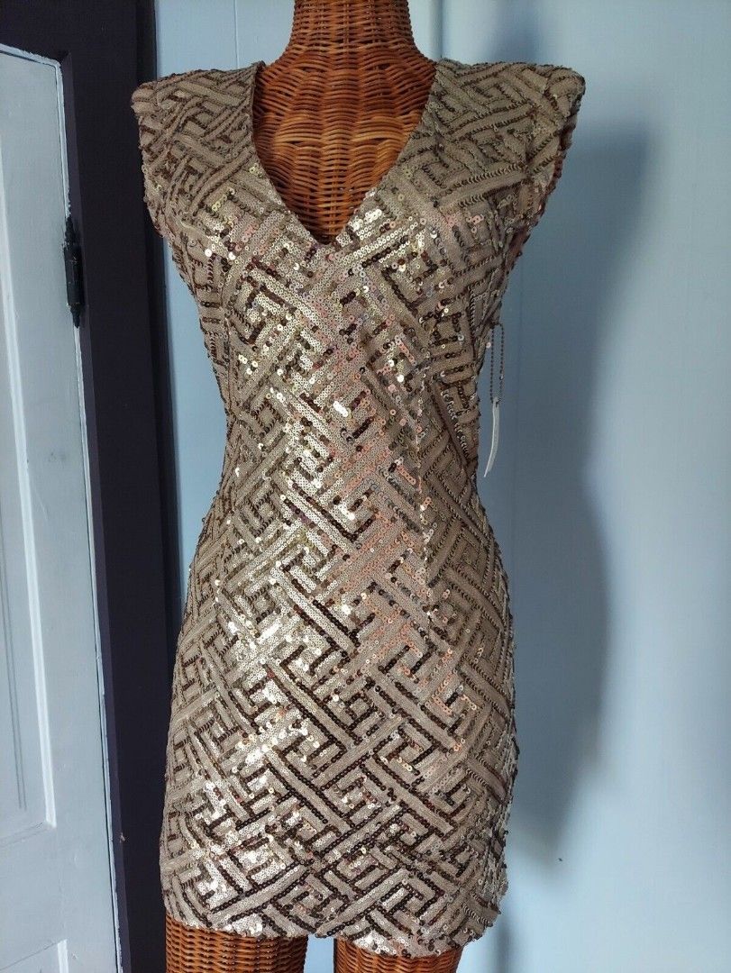 Forever 21 gold sequin dress shop
