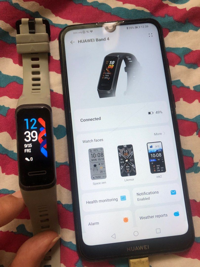 Smartwatch huawei on sale y6 2019