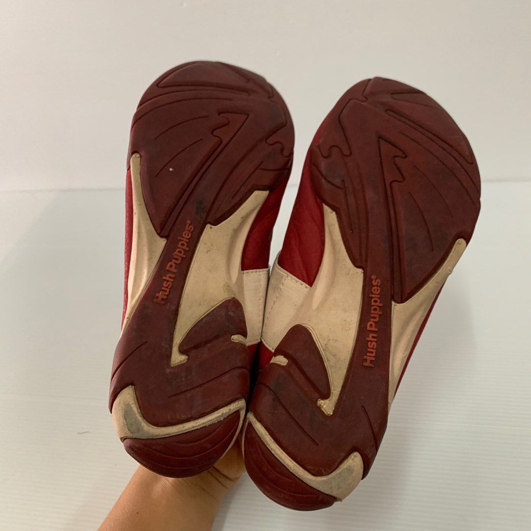 Hush puppies flat sole shoes best sale