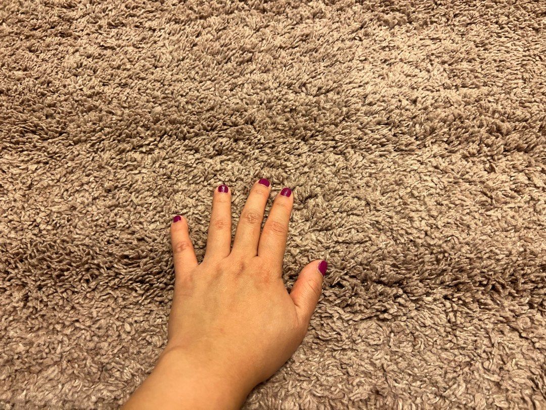 KNARDRUP Rug, low pile, pale pink, 5'3x7'7 - IKEA