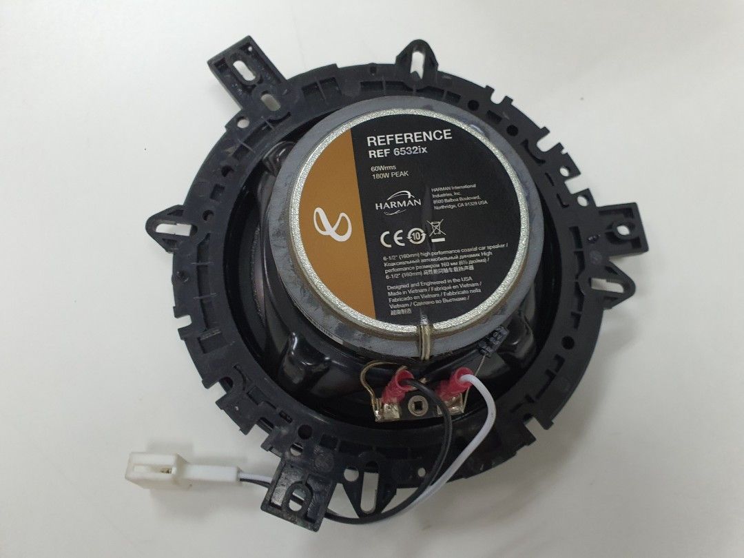 Infinity REF-6532ix 6.5" car coaxial speaker, Audio, Soundbars ...