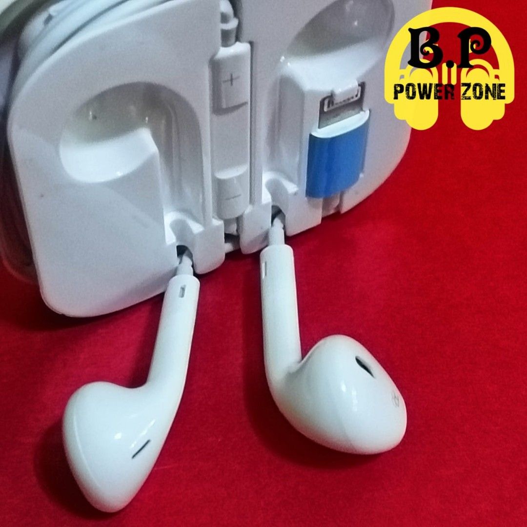 IPHONE EARPHONES (Category: Earphones) located in Paranaque City. Submitted by audioaddict0517 (Listing ID 1254854626, Image 1). Description: Built-In Microphone Connector: for i-Phone Pairing: Bluetooth Connected Bluetooth Name: for i-Phone w/ Adjustable Controller 1 Meter cable Lenght Compatible For iPh Series: i13/i12/i11/iXR / iXS / iX / i7+ / i8 / i8+/i14/i6/i6+ Bluetooth Connected.