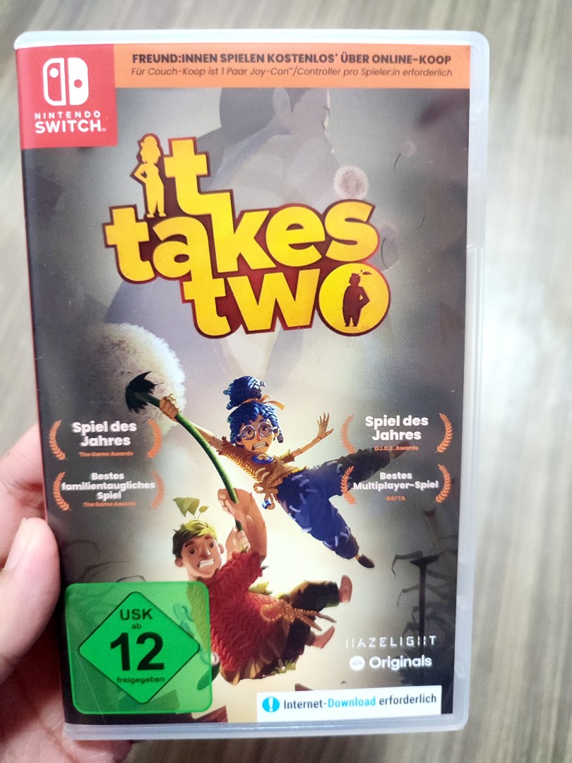 It Takes Two (Nintendo Switch Game), Video Gaming, Video Games, Nintendo on  Carousell