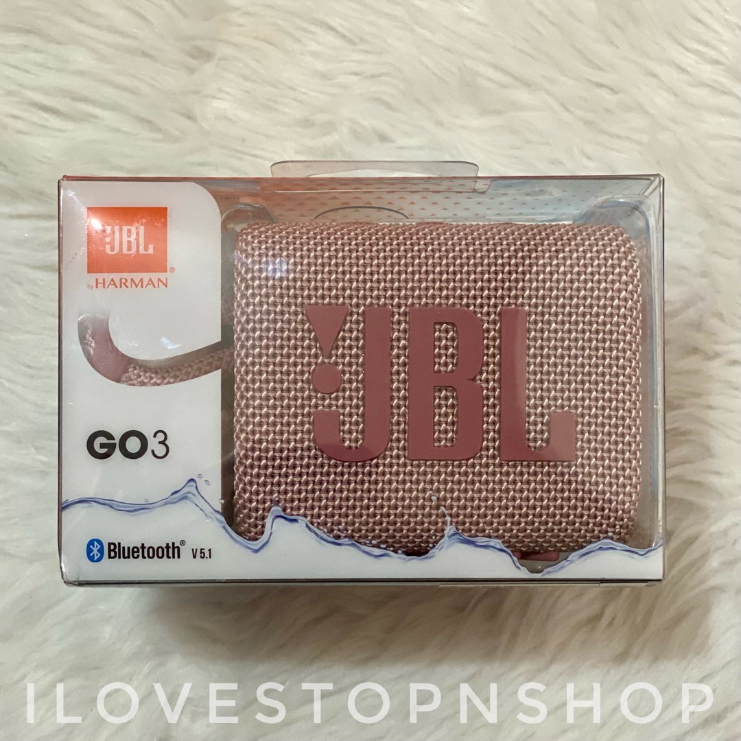 Bluetooth Speaker JBL Go 3 Rose