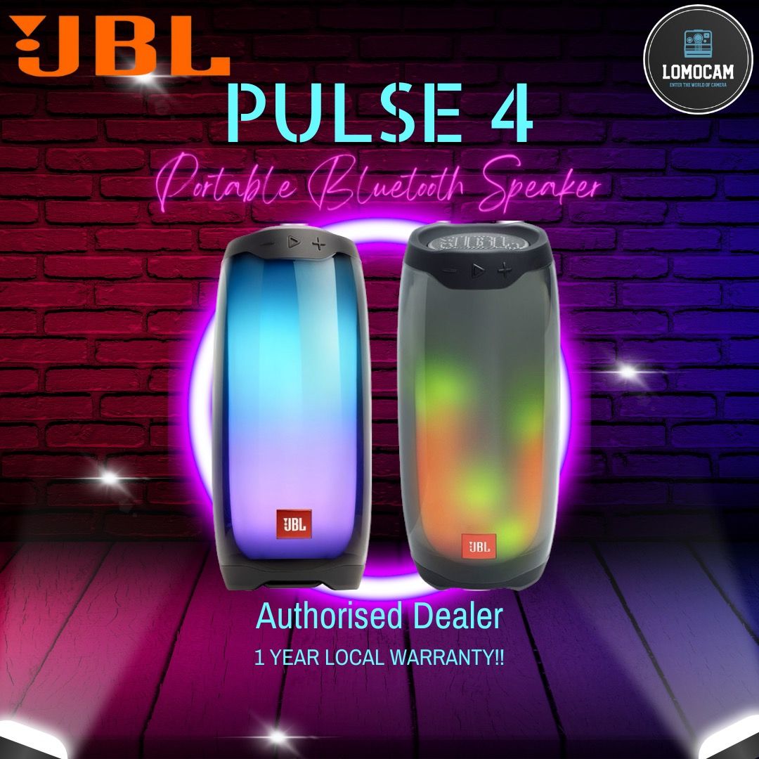 Jbl pulse 4 outlet portable bluetooth speaker