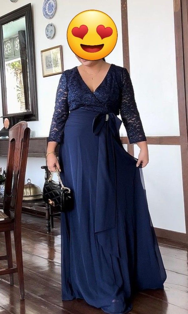 Jessica howard navy on sale gown
