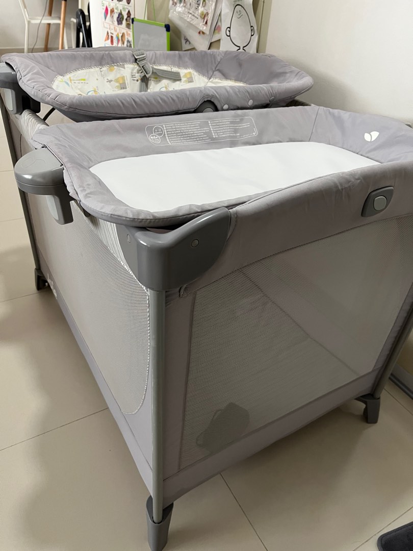 Joie Commuter Change and Bounce Travel Cot, Babies & Kids, Baby Nursery