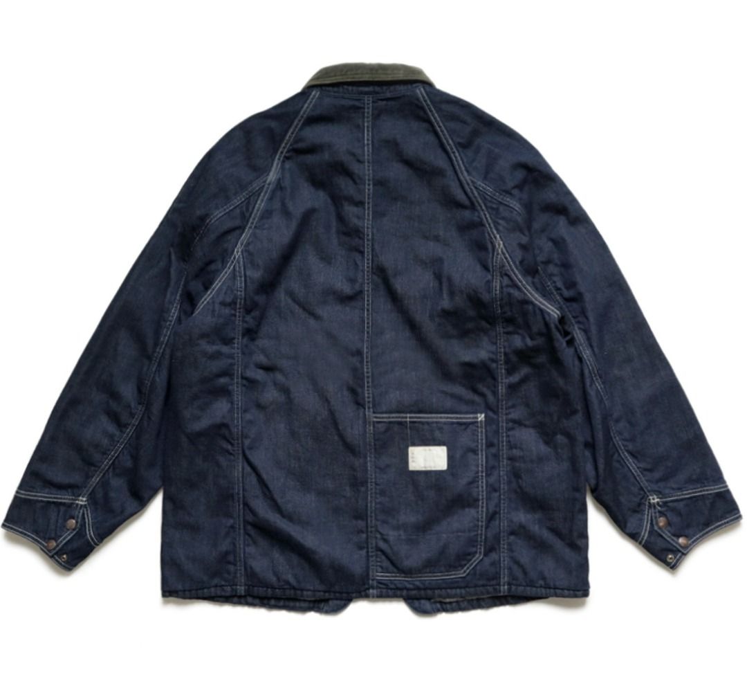 KAPITAL 8Oz Lined Coverall Indigo Size:3, 他的時尚, 外套及戶外衣服