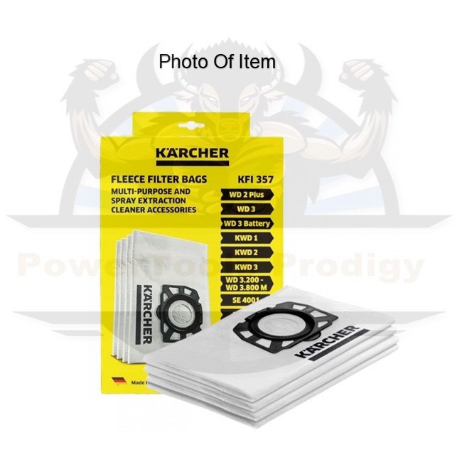 Eawfgtuw Staubsaugerbeutel - 5er Pack Für WD2 Plus, WD3, WD3s Roboterstaubsauger | Kompatibel Mit 2.863-314.0 KFI 357 40