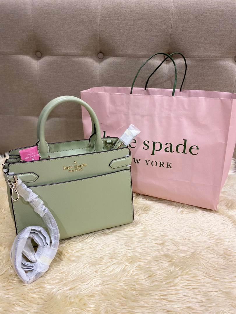 KATE SPADE Staci Medium Satchel, Luxury, Bags & Wallets on Carousell